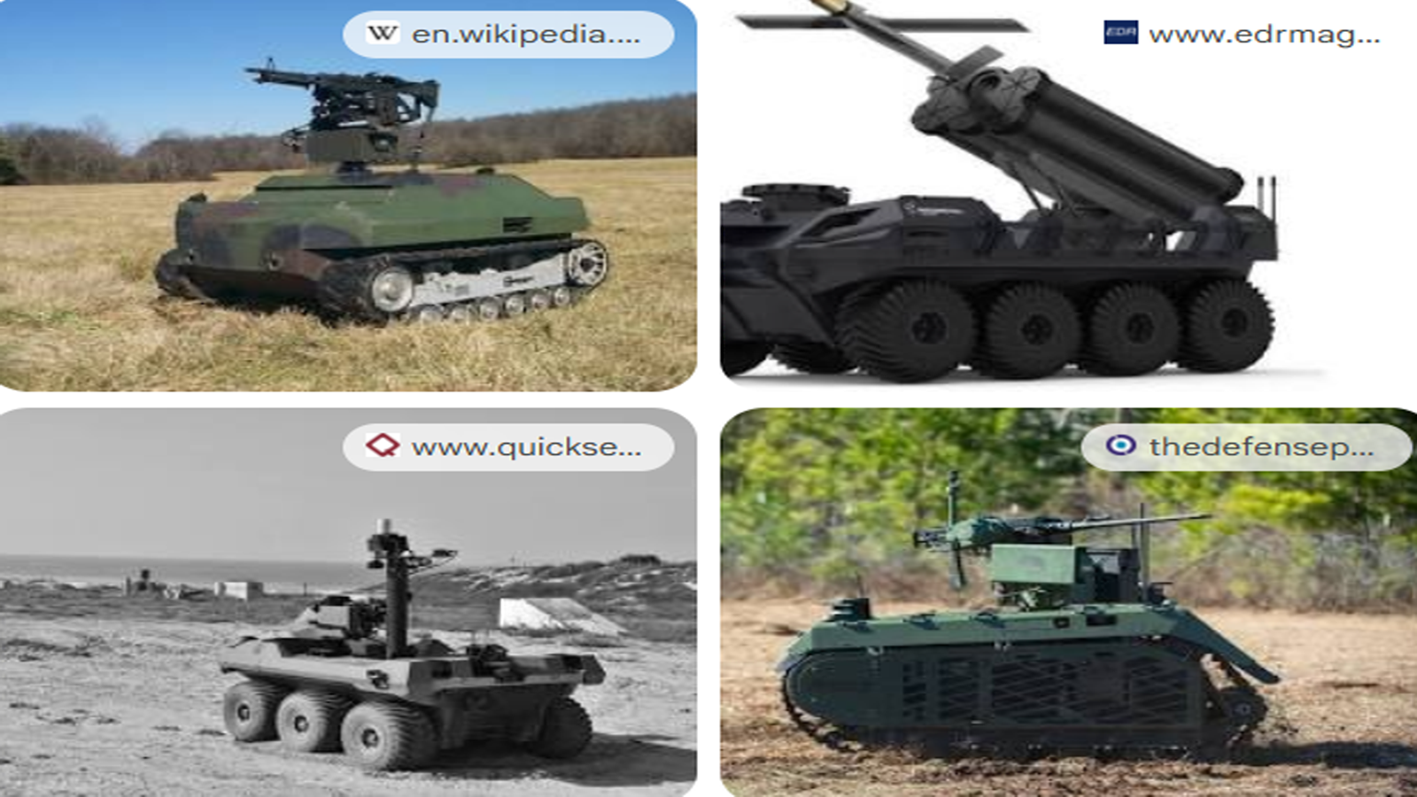 High-tech military robotics market – UAVs/drones, UGVs, UMVs/UUVs